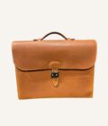 sac à dépêches Hermès cuir Ardennes