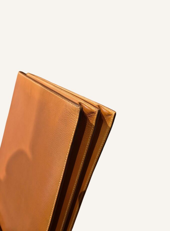 Sac à Dépêches Hermès finitions argentées