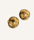 boucles d’oreilles Chanel vintage dôme 2007