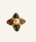 broche Chanel croix byzantine Gripoix 2003