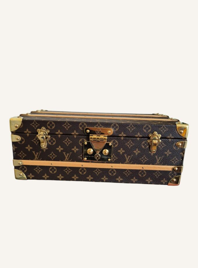malle fleurs Louis Vuitton vintage