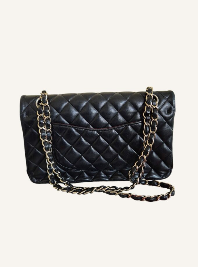 Sac Chanel medium classique finitions argentées