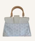 Sac Goyard mini Saigon toile goyardine blanche – Image 3