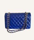 Sac Chanel Full Flap medium bleu éléctrique – Image 9
