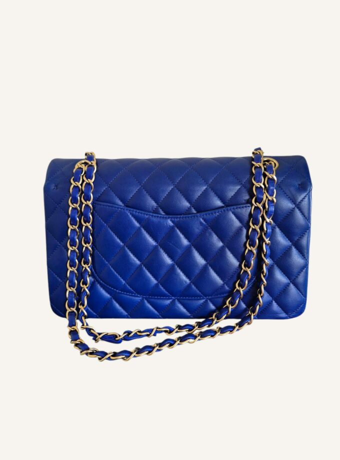 Sac Chanel Full Flap medium bleu éléctrique