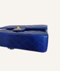 Sac Chanel Full Flap medium bleu éléctrique – Image 7