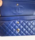 Sac Chanel Full Flap medium bleu éléctrique – Image 5