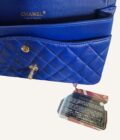 Sac Chanel Full Flap medium bleu éléctrique – Image 4