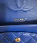 Sac Chanel Full Flap medium bleu éléctrique – Image 3
