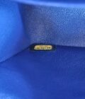 Sac Chanel Full Flap medium bleu éléctrique – Image 2