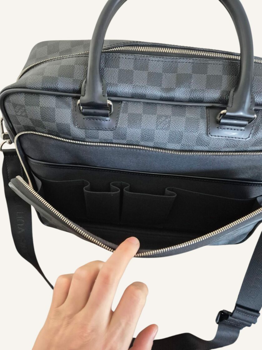 Sac Louis Vuitton Icare damier graphite – Image 6
