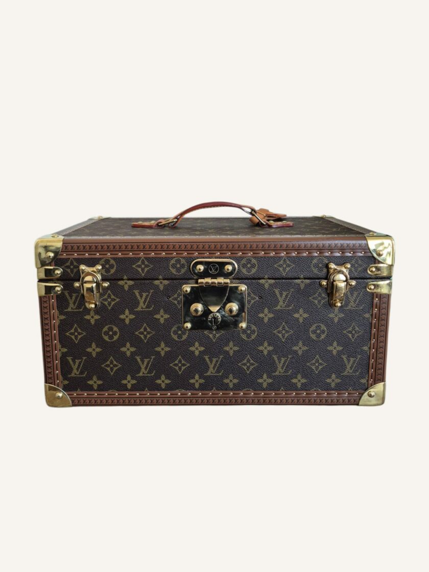 vanity Louis Vuitton boîte à bouteille vintage