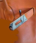 Sac Hermès Birkin 30 Orange Swift palladium – Image 10