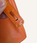 Sac Hermès Birkin 30 Orange Swift palladium – Image 9