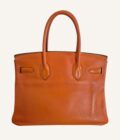 Sac Hermès Birkin 30 Orange Swift palladium – Image 6