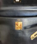Sac Hermès Kelly 32 cuir box noir – Image 11