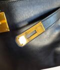 Sac Hermès Kelly 32 cuir box noir – Image 9