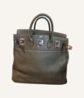 Sac Hermès HAC 40 cuir Taurillon Olive 2010 – Image 2