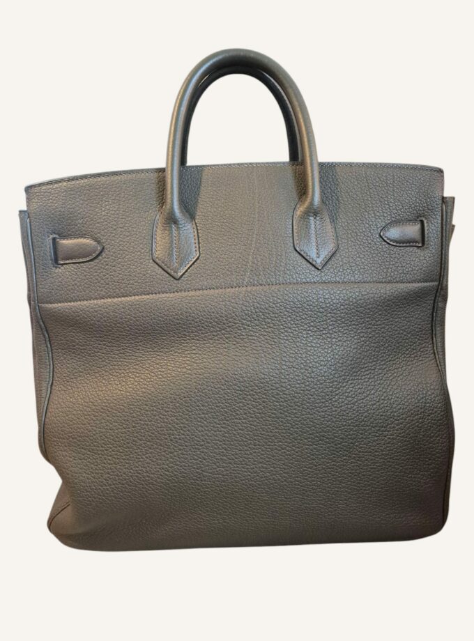 Sac Hermès HAC 40 cuir Taurillon Olive 2010