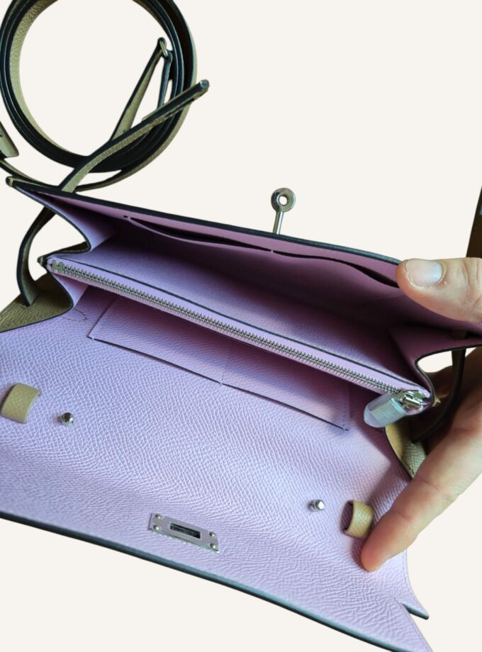 Sac Hermès Kelly To Go deux couleurs