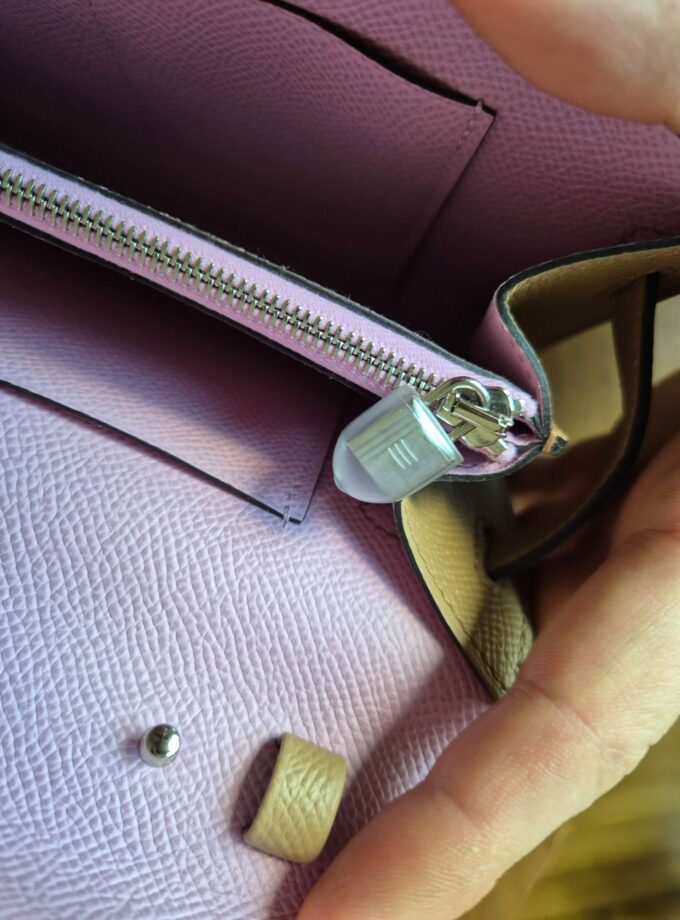 Sac Hermès Kelly To Go deux couleurs