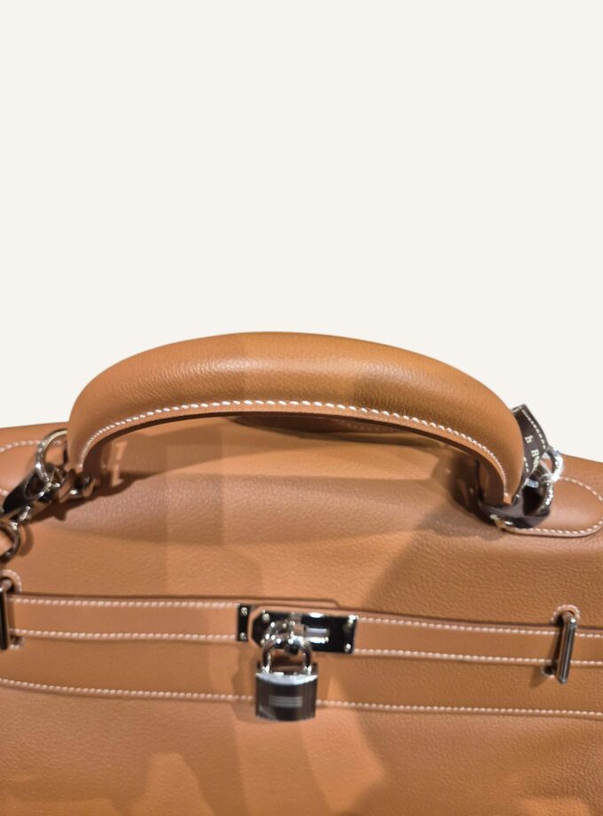 Sac Hermès Kelly 50 cuir gold