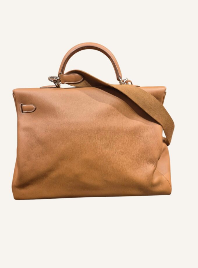 Sac Hermès Kelly 50 cuir gold