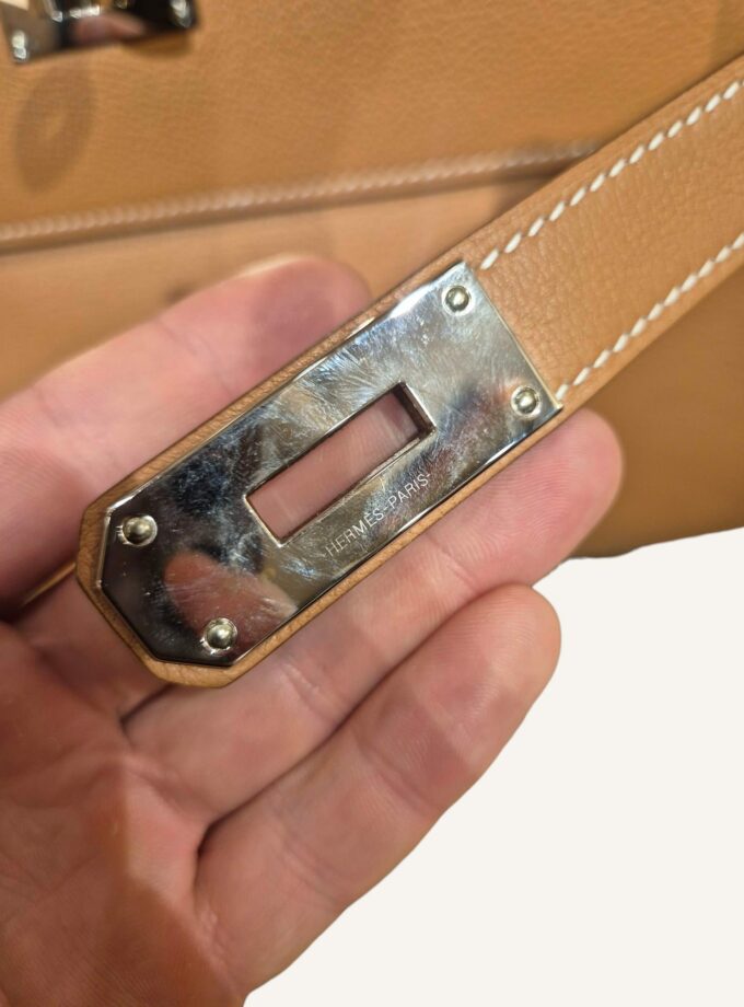 Sac Hermès Kelly 50 cuir gold