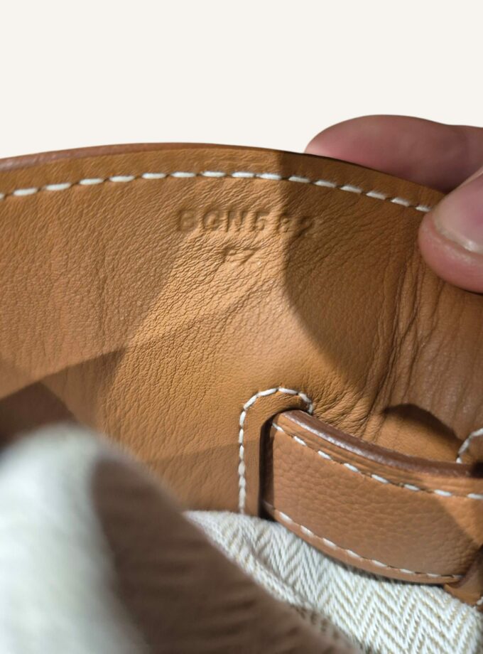 Sac Hermès Kelly 50 cuir gold