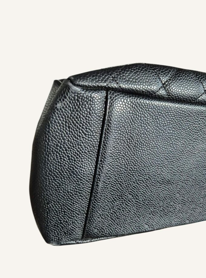 Sac Chanel GST cuir caviar noir finitions dorées