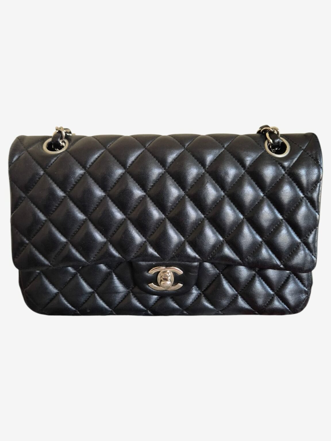sac Chanel Timeless cuir noir 2017