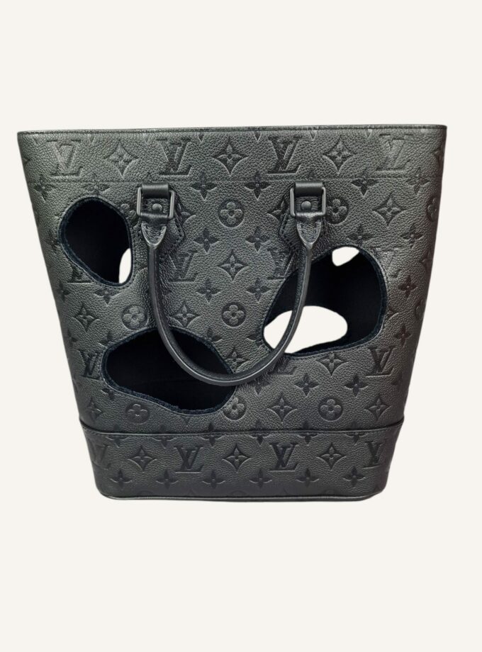 sac Louis Vuitton Rei Kawakubo cuir empreinte noir