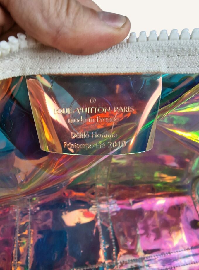 Keepall Louis Vuitton prism X Virgil Abloh