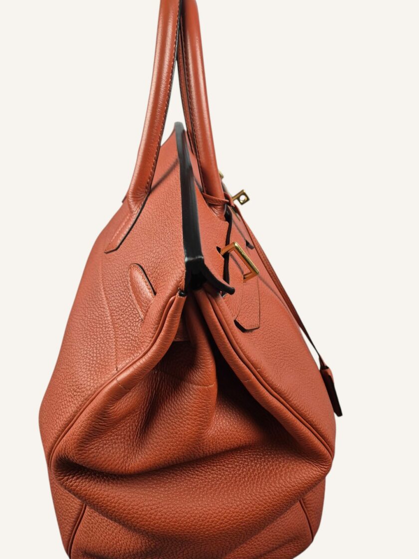 Sac Hermès HAC 40 Terracotta – Image 4
