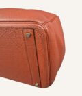 sac Hermès HAC 40 cuir taurillon terracotta