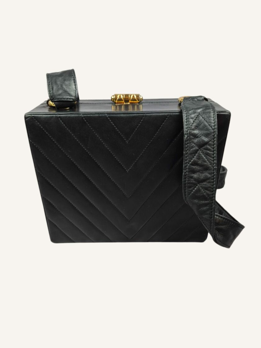 Sac Chanel vintage petite malle – Image 6