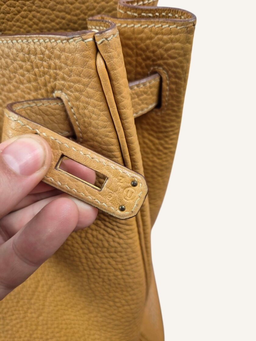 Sac Hermès Birkin 40 cuir Ardennes – Image 8