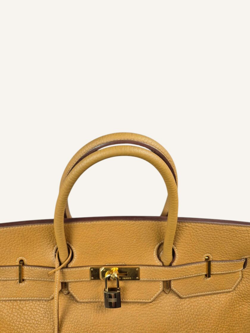 Sac Hermès Birkin 40 cuir Ardennes – Image 6