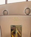 Sac Hermès HAC 40 Courchevel gold – Image 10