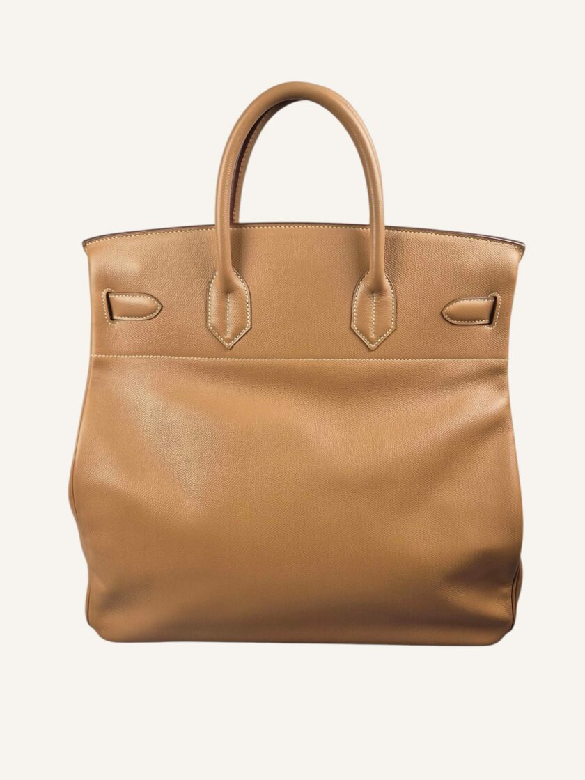 Sac Hermès HAC 40 Courchevel gold – Image 6