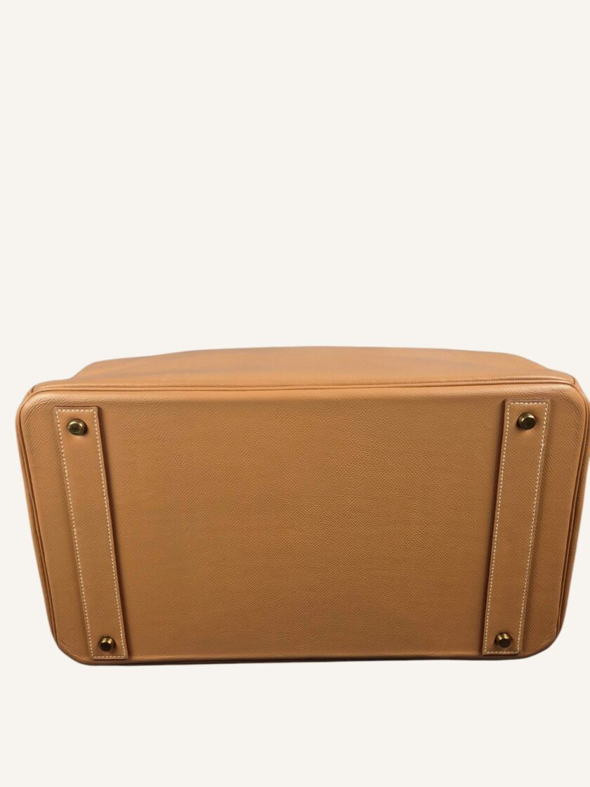Sac Hermès HAC 40 Courchevel gold – Image 4