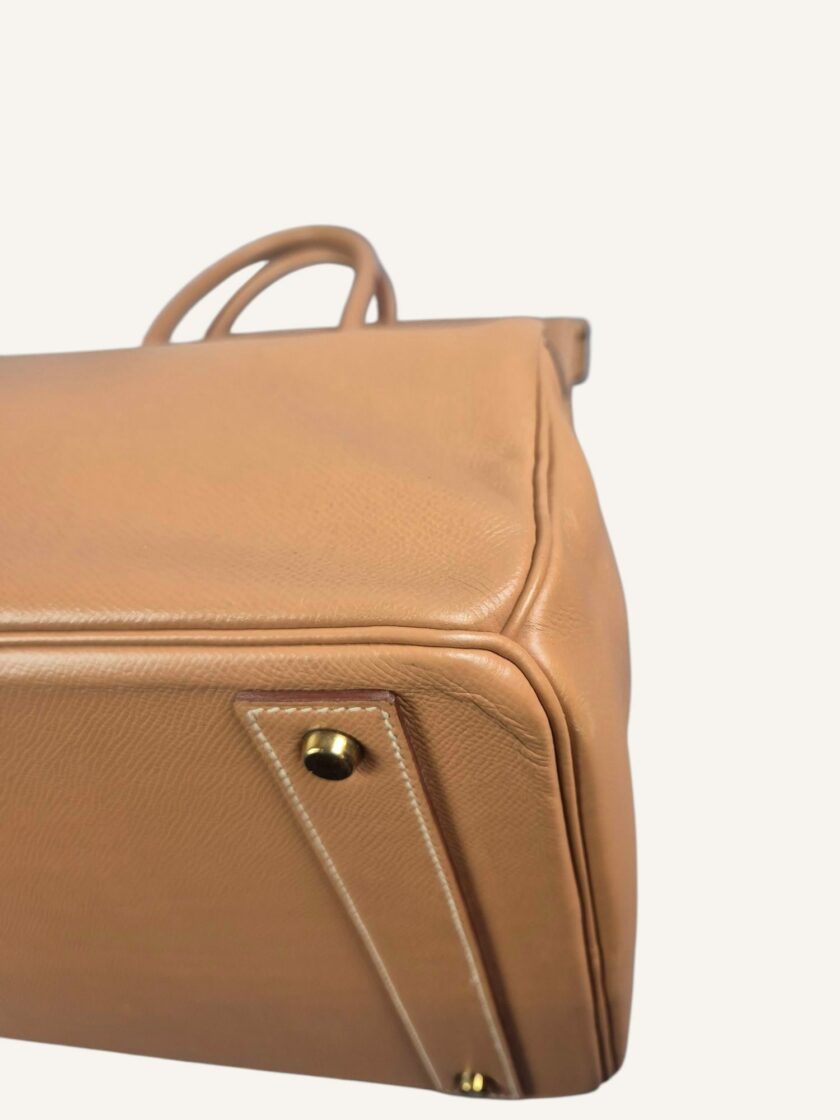 Sac Hermès HAC 40 Courchevel gold – Image 3
