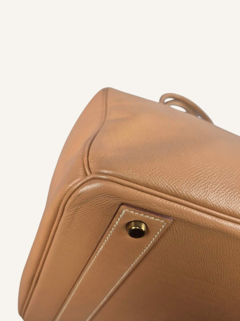 sac Hermès HAC 40 cuir Courchevel gold