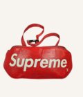 sac Louis Vuitton Bumbag Supreme cuir Épi rouge