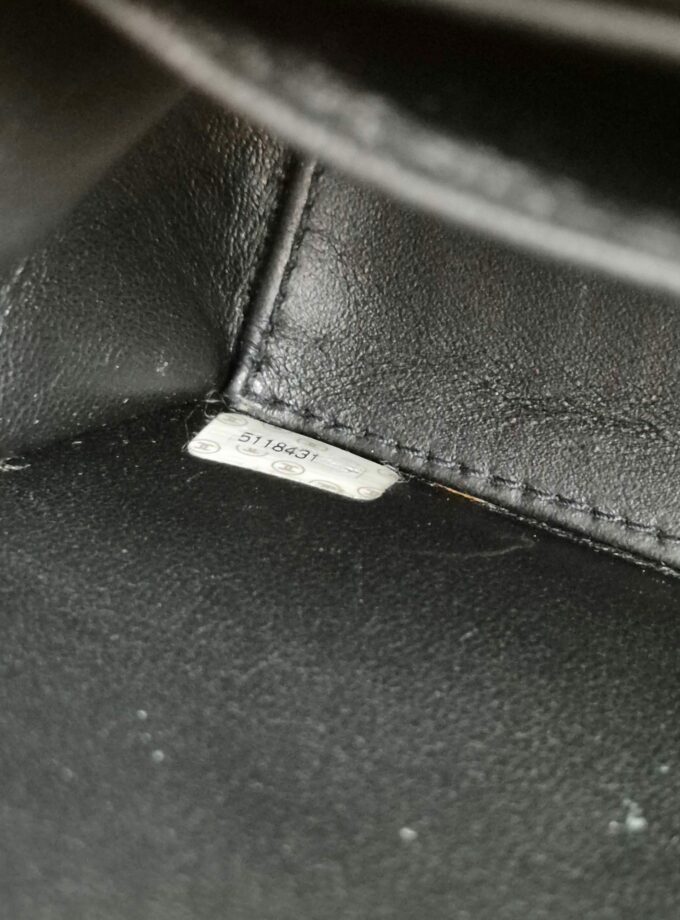 Sac Chanel vintage single flap laiton vieilli