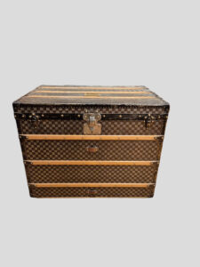 malle louis vuitton toile achat vente vintage