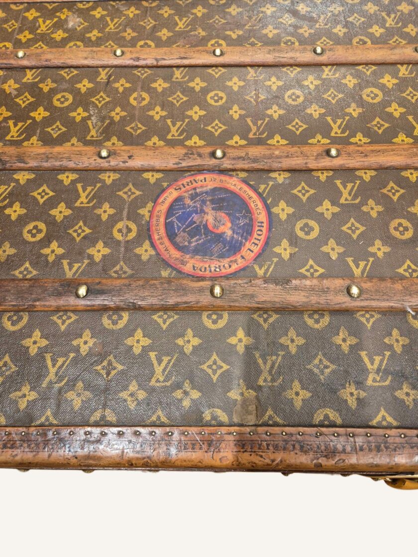 Malle Louis Vuitton cabine grand format 1910 – Image 11