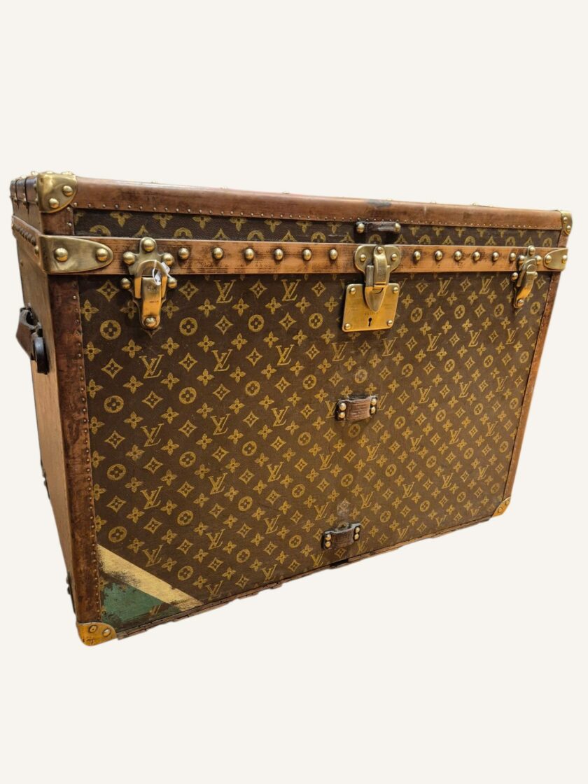 Malle à chapeaux Louis Vuitton monogramme – Image 11