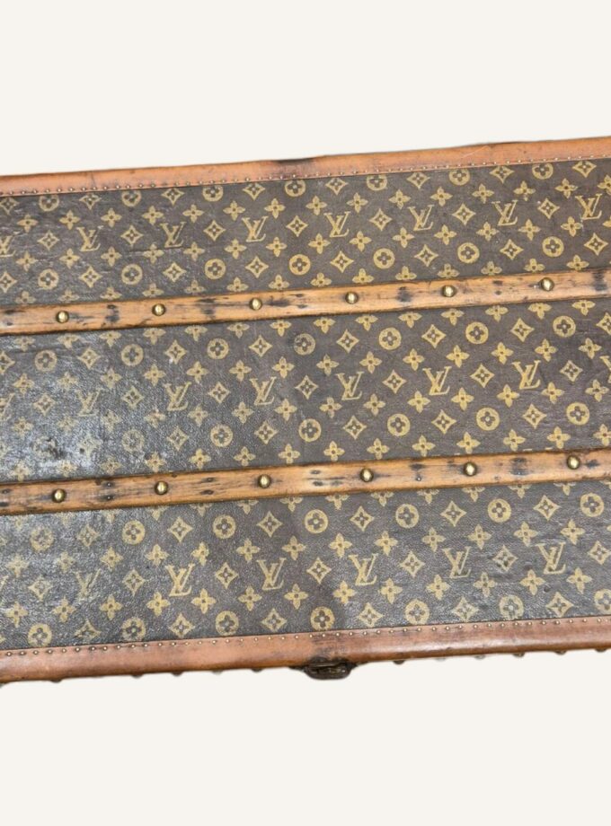 Malle à chapeaux Louis Vuitton monogramme