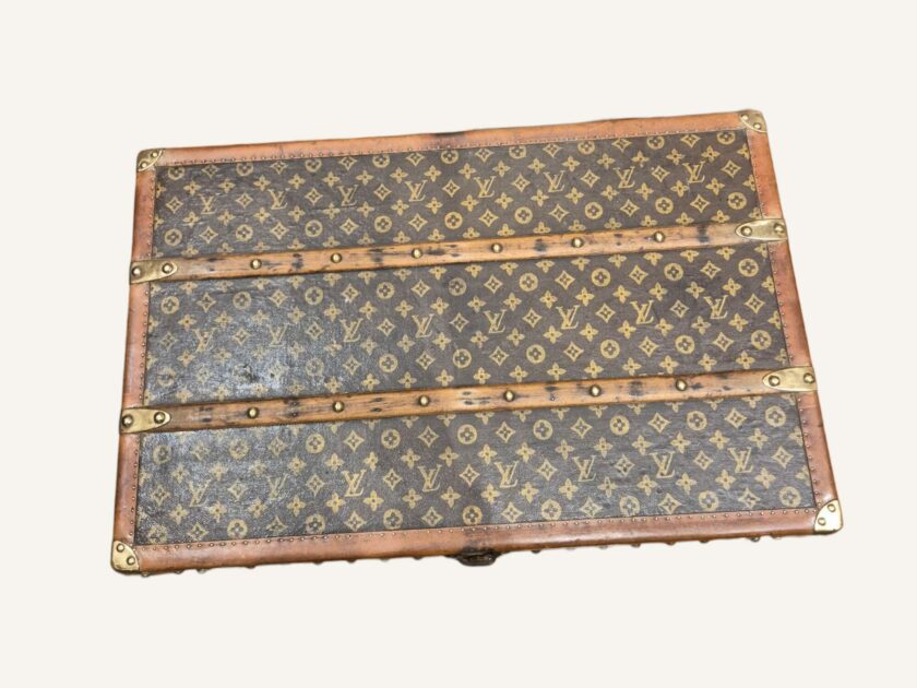Malle à chapeaux Louis Vuitton monogramme – Image 10